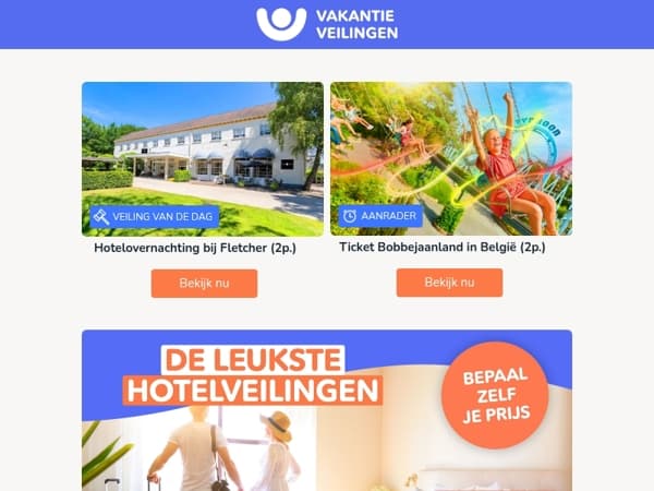 Breek de week met een hotelovernachting🏨