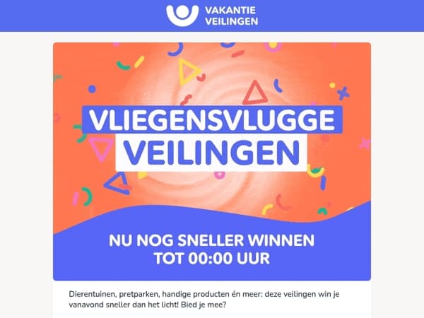Deze veilingen win je sneller dan het licht⚡