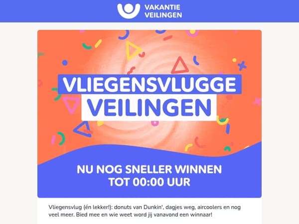 Vliegensvlug! 🍩 van Dunkin'