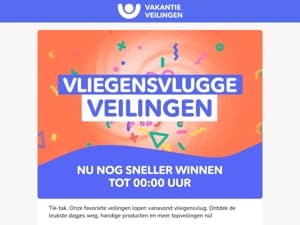Onze Vliegensvlugge Veilingen zijn gestart⏰