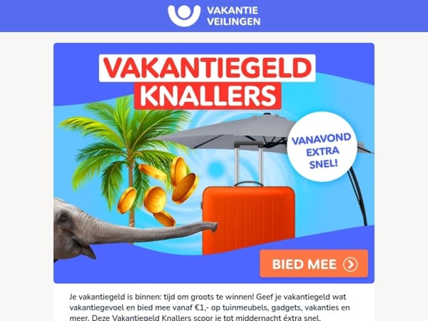 Vakantiegeld binnen? Tijd om groots te winnen! 💸