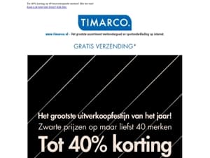 🖤 BLACK WEEK begint NU! 🖤