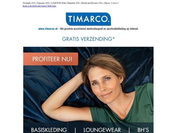 TOT 50%🧡op basics, lounge- en nachtmode, sokken en ondergoed!