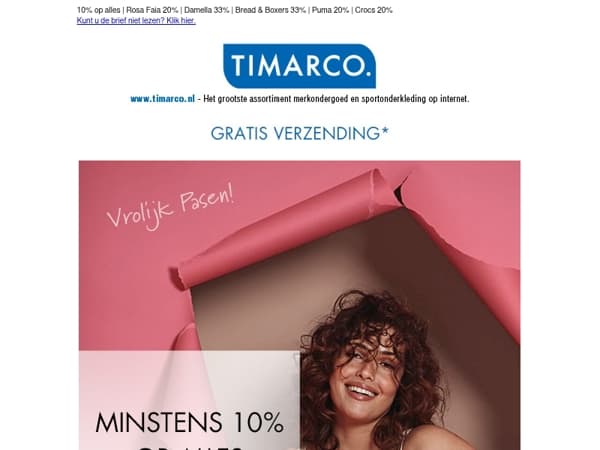 PAASDEALS! 🐣Triumph 25% | Anita 20%