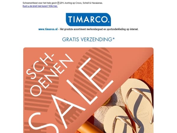 SchoenenSALE | 20% korting op zomerschoenen! 👣