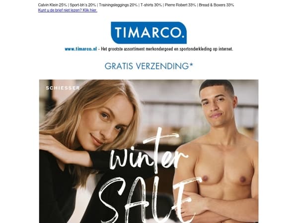 Winter Sale is gestart!❄️10–50% korting op het hele assortiment!