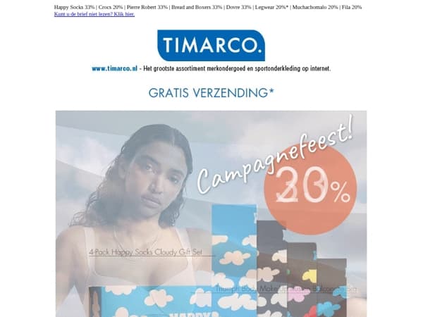 Het GROOTSTE campagnefeest van het voorjaar!🎉Triumph 20% en veel meer!