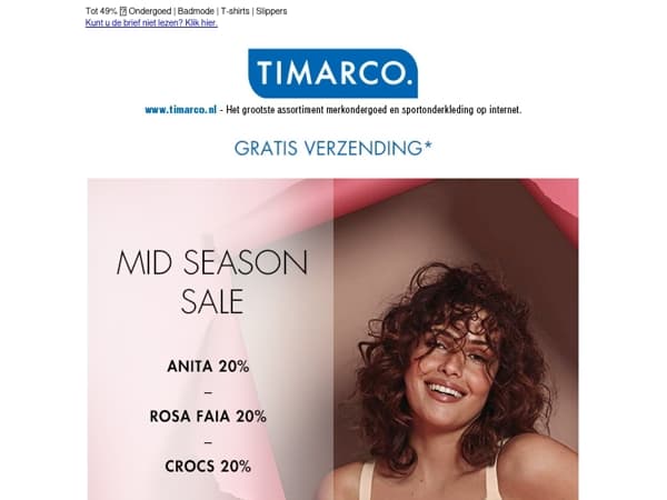 NU! Anita  20% 🩷 Rosa Faia 20% - MID SEASON SALE💚