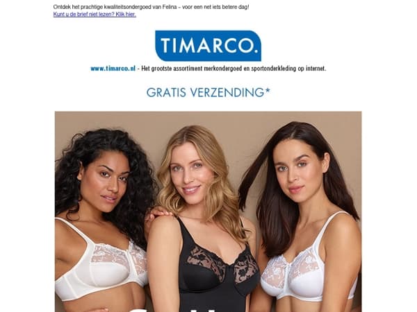 Felina 💙 10% korting!