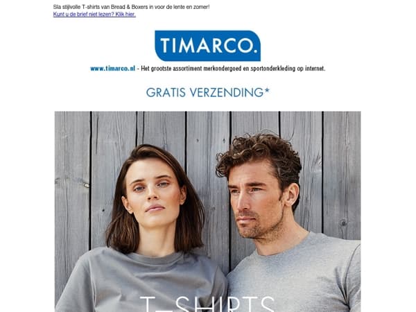 T-SHIRTS | 33% – Klaar voor de lente?☀️