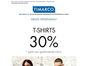 T-SHIRTS 30% |👚👕 Kies en combineer voor lente en zomer!
