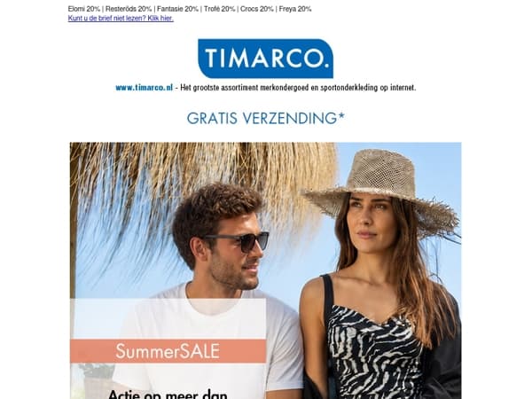 SummerSALE tot 75% ☀️🍓 sloggi 40% | Triumph 25%
