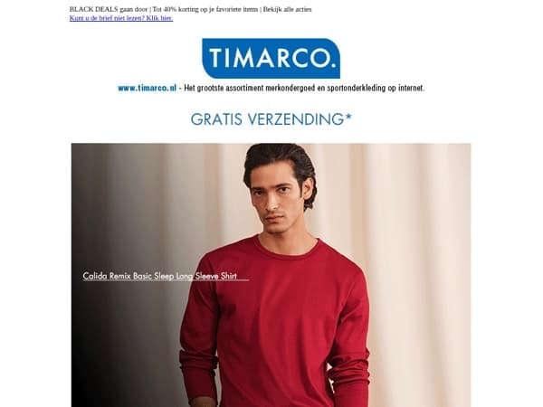 Eindelijk! Calida 25%🖤