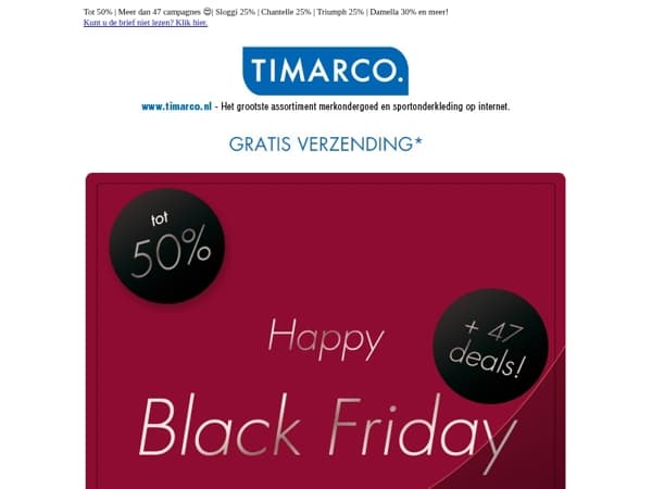 Happy Black Friday! 🖤VANDAAG | Extra groot campagnefeest dit jaar! Mis het niet😍