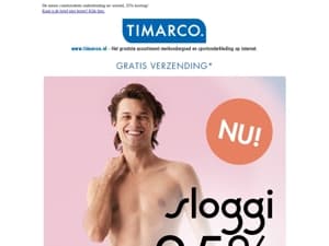 NU! Sloggi 25%