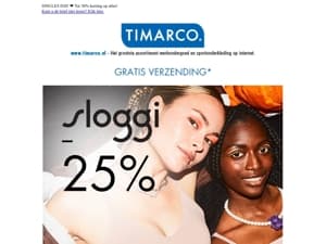 NU! Sloggi 25%