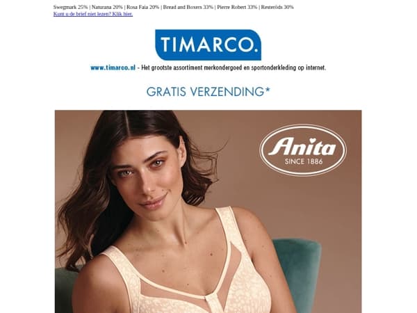 Campagnefeest!🥳Triumph 25% | Anita 20%