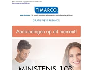 NU! Sloggi 20%💥Minstens 10% korting op alles!