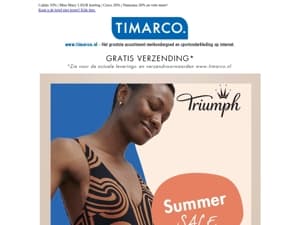 SUMMER SALE 🙌 Triumph 25% 
