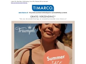 SUMMER SALE 🙌 Triumph 25% 