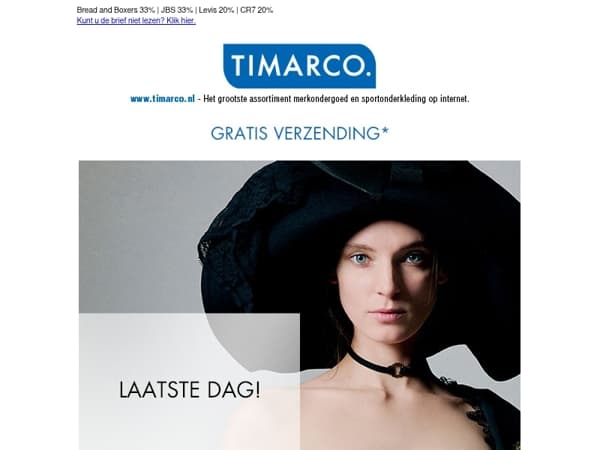 Laatste kans! Chantelle 25% | Puma 20%