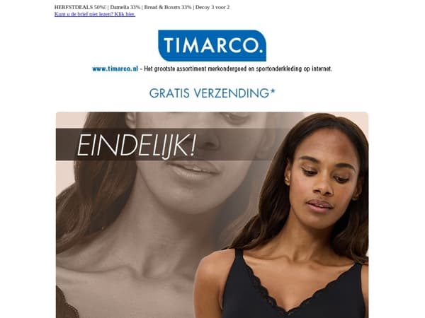 Eindelijk! Triumph 25% 🧡 Fantasie 20%