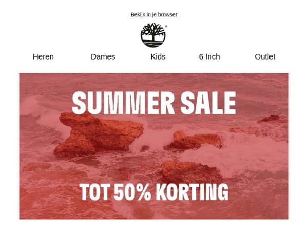 Zonnige favorieten tot -50%