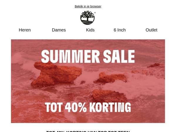 🔥 Tot 40% korting op alle categorieën!