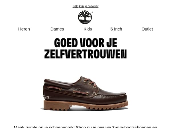 De start van het bootschoen-seizoen!