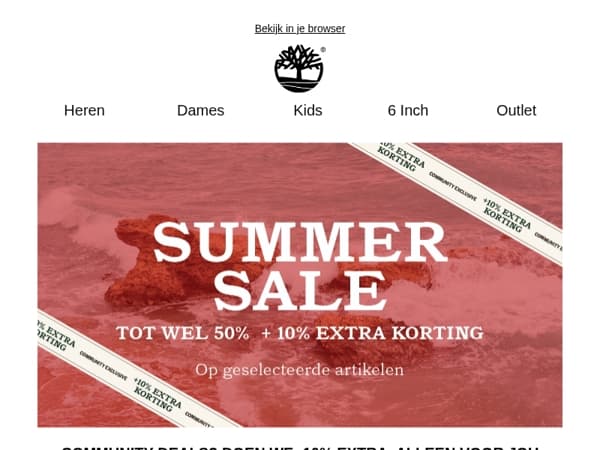 Pssst... 10% extra korting 🤫