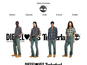 DIESEL🖤VES Timberland