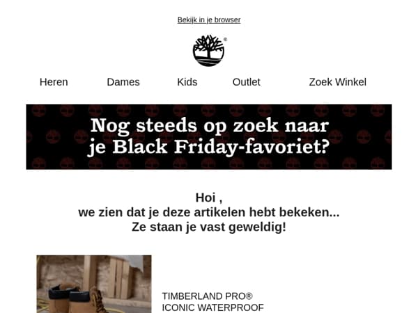 Ik zie je wel kijken... 👀