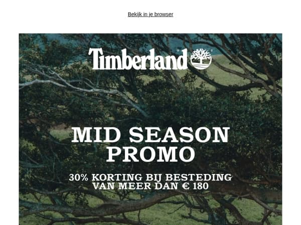 30% korting - De mid-season promo is begonnen!