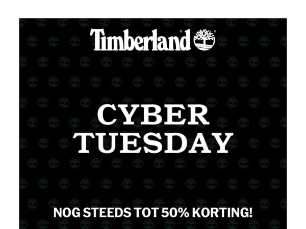 Laatste uren! ⏰ Tot 50% korting op Cyber Tuesday