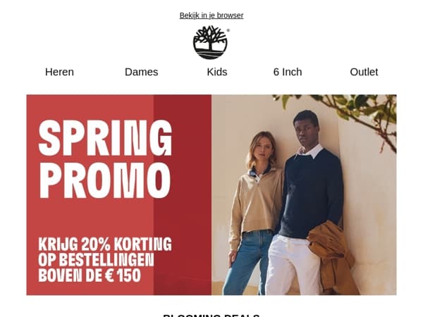 Spring promo nog steeds bezig ⏳