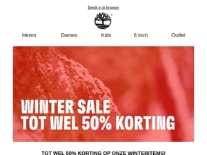 Profiteer van tot wel 50% korting