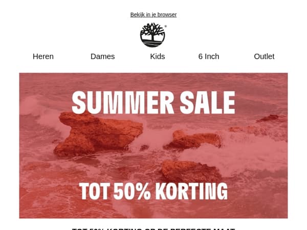 Jouw maat tot 50% korting