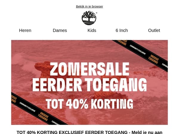 Tot 40% korting - Vroege toegang tot de spicy zomersale 🌶️