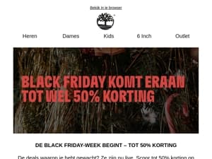 Tot 50% korting 🔥
