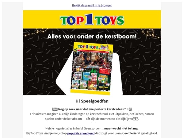 🎁 Kerstochtend begint met een glimlach, mis dat magische kerstmoment niet ✨