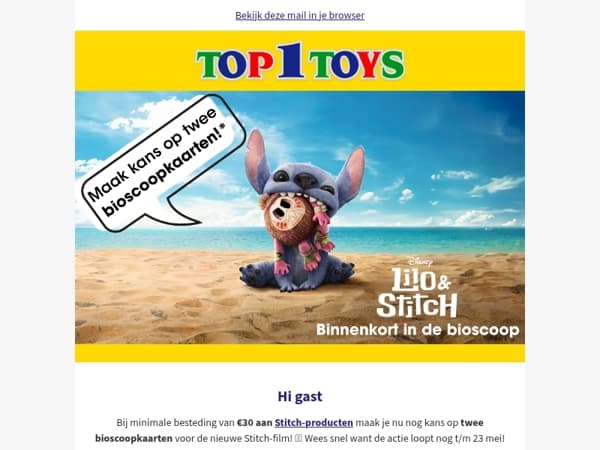 Nieuw bij Top1Toys: Splats Heads, SoftT én een Stitch-winactie!