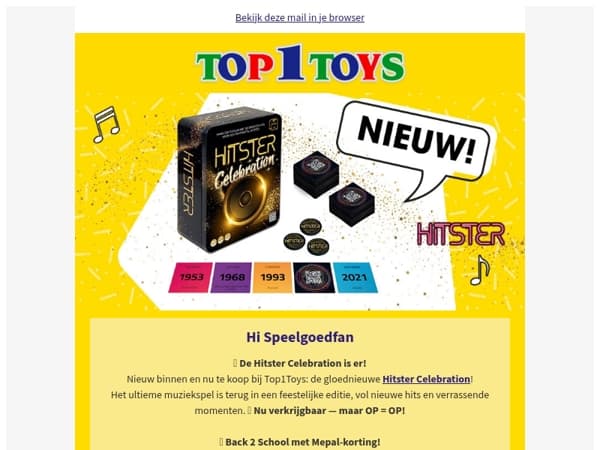 🎶 Speel, zing en win met de nieuwe Hitster Celebration! - Nu te koop!