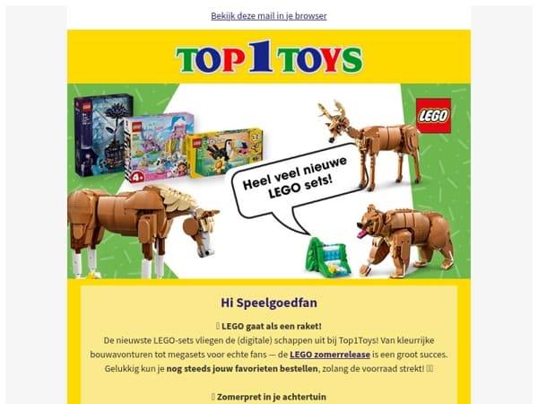 🧱🧱 Bouwen, bouwen, bouwen! De LEGO-zomer release is losgebarsten