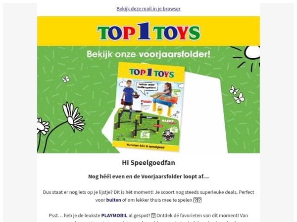 Op = écht op! Mis deze voorjaarsdeals uit de folder niet ⏰