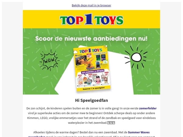 💦 Zoek verkoeling in je tuin én vind voordeel in onze eerste zomerfolder