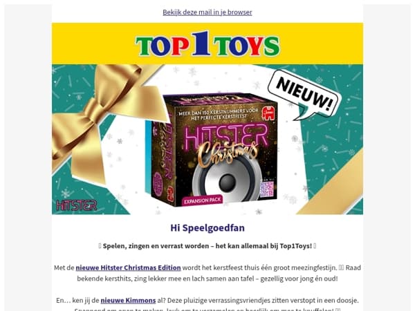 🎶 Knus, muzikaal en vol verrassingen: ontdek de nieuwste feestfavorieten!