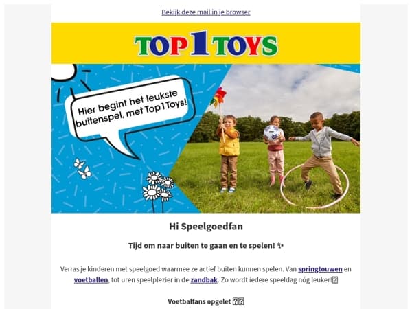 Scoor speelplezier voor buiten én binnen bij Top1Toys 🔥🧱