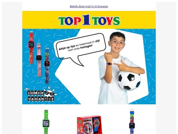 ☀️ Klaar voor de vakantie? Alles voor zomerpret bij Top1toys! ✨