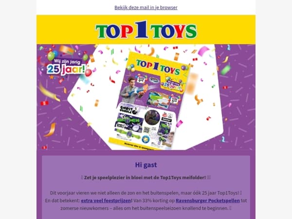 De Meifolder staat klaar – met jubileumdeals om van te springen! 🌼