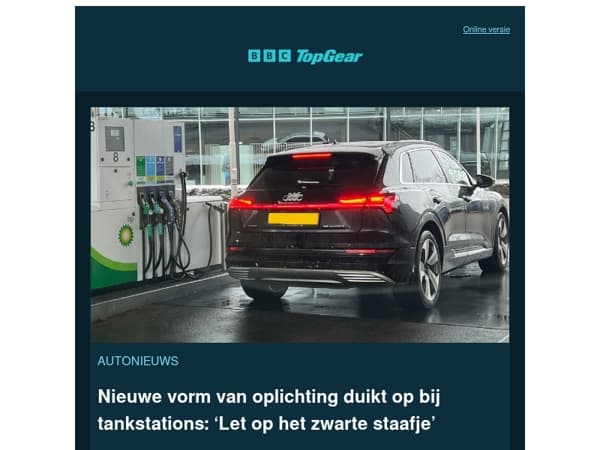 Pas op voor het zwarte staafje - nieuwe oplichttruc bij tankstations